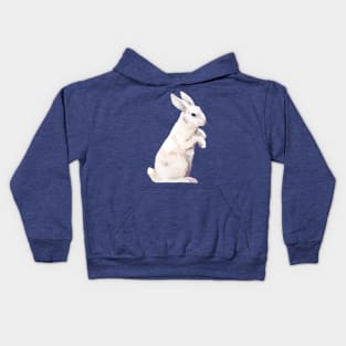 Rabit Cute Watercolor Kids Hoodie